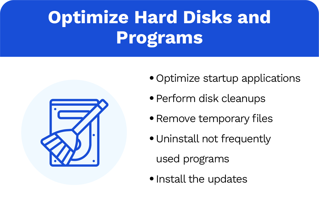 Optimize Hard Disk And Programs